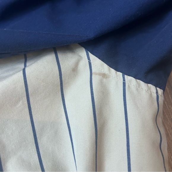 Chicago Cubs Majestic Cooperstown Collection Pinstripe Jacket Mens Size Large - Picture 12 of 16